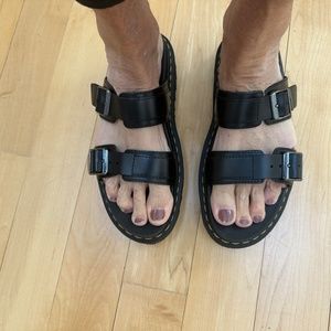 Dr. Martens Black Sandals